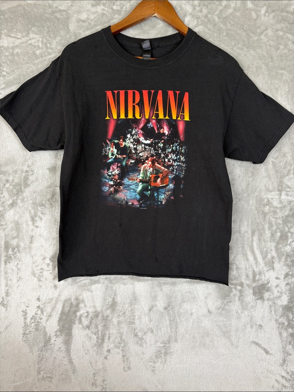 NIRVANA 2008 Black Concert Grunge Graphic Tee  Mn’s M